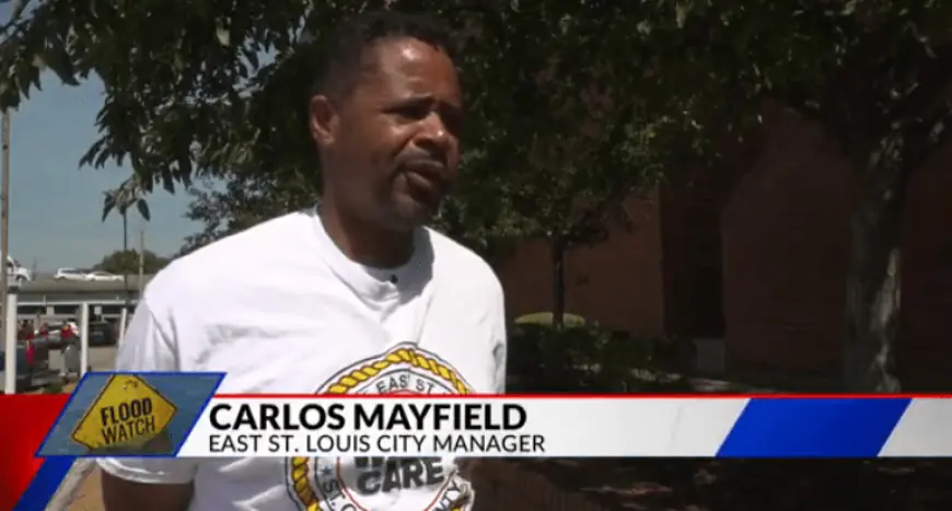 Former East St. Louis City Manager faces felony charges and remains at large