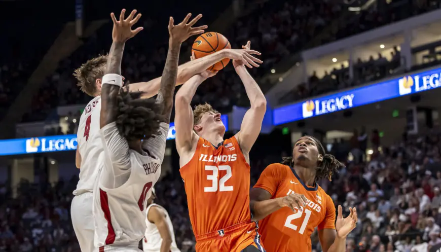 No. 25 Illinois loses to No. 8 Alabama in first true test of season