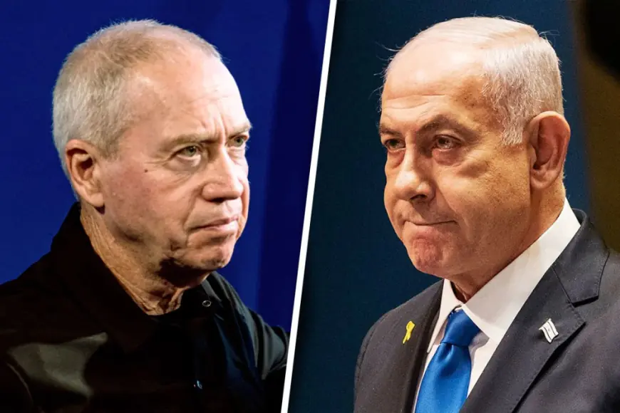 ICC issues arrest warrants for Israeli PM Netanyahu and ex-defense minister Gallant for alleged war crimes in Gaza