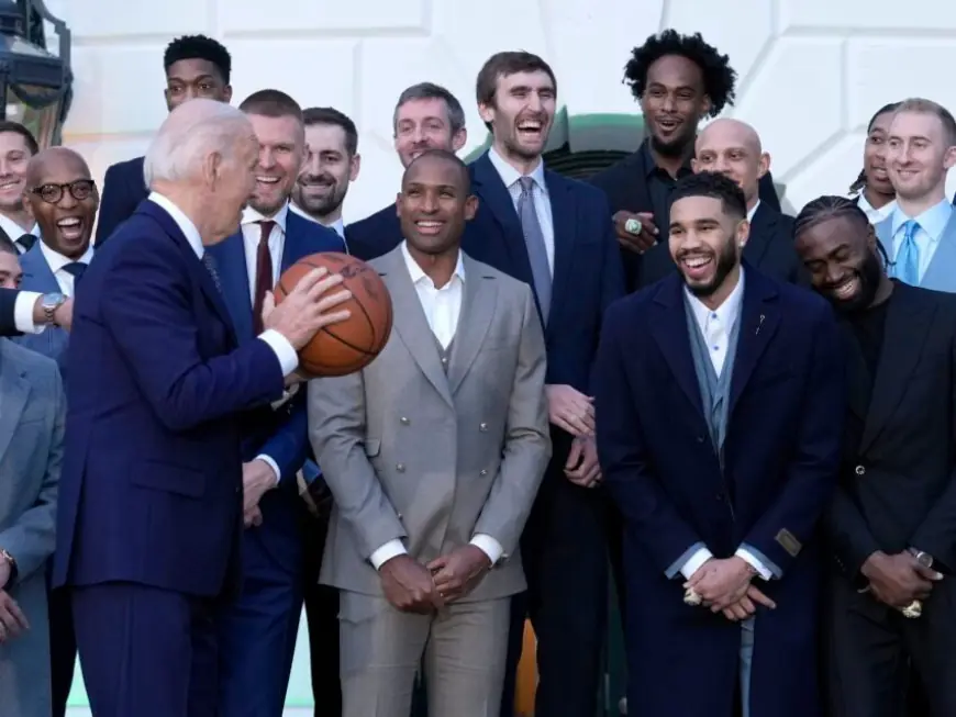 Inside the Celtics’ ’emotional and uplifting’ visit to the White House