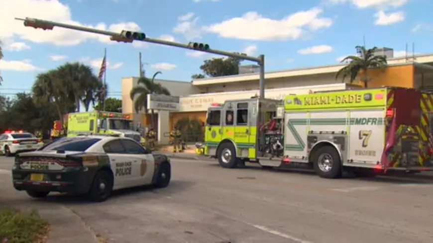 Crews put out kitchen fire at NW Miami-Dade school cafeteria; no injuries