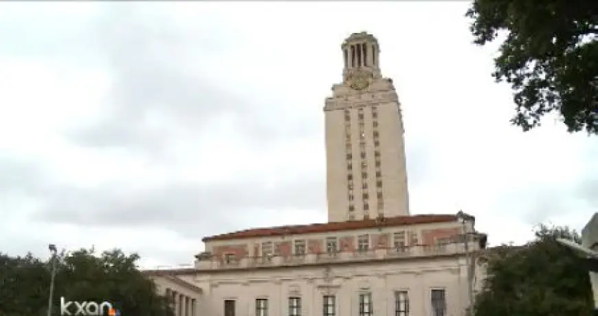 Ceiling collapses at UT campus building