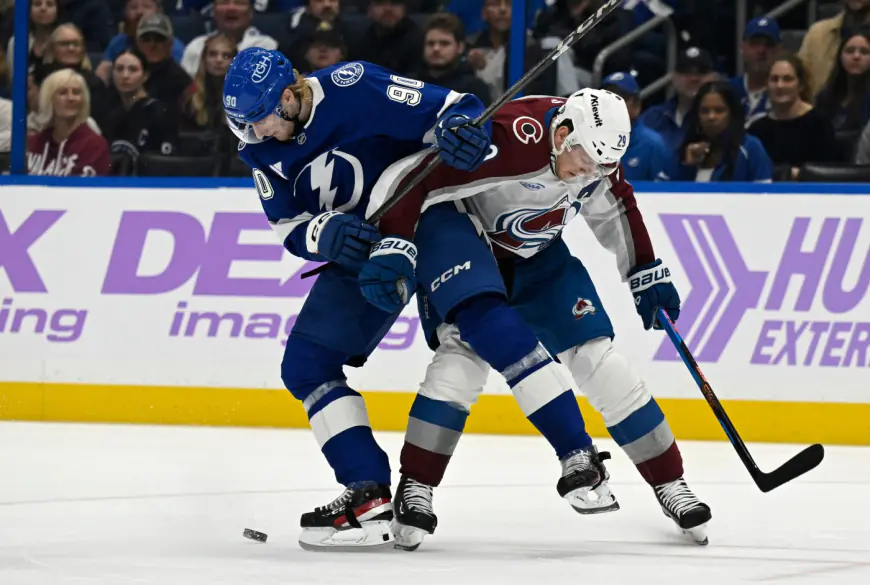 Frustration boils over as Lightning smashes Avalanche to end Colorado win streak