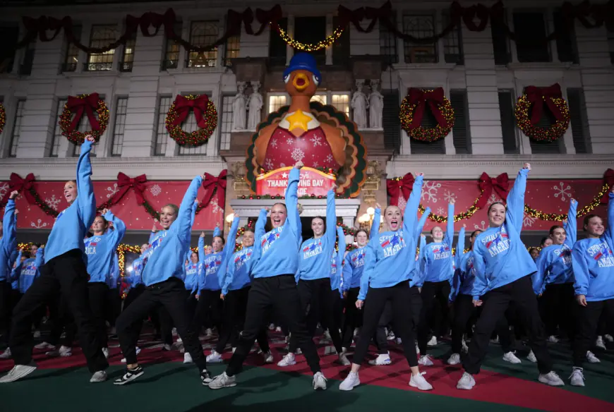 PHOTOS: Rehearsals begin for the 2024 Macy’s Thanksgiving Day Parade in NYC