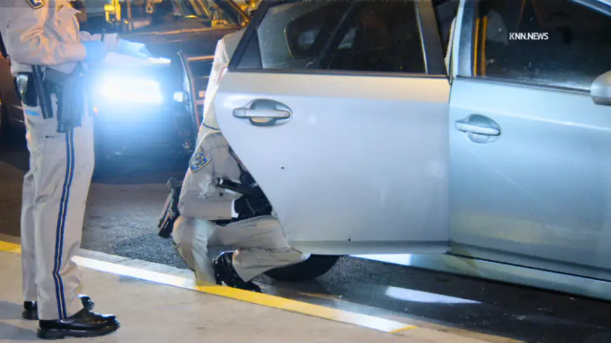 2 shot in suspected road rage incident on 710 Freeway in East Los Angeles