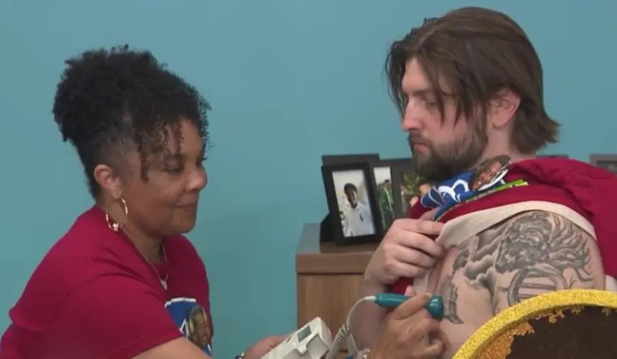 Organ donor's family meets recipient, listens to his heart beat again