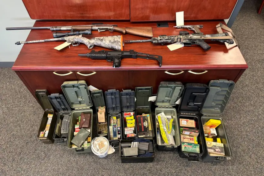 Felon arrested in Sonoma Co. after search warrant finds guns