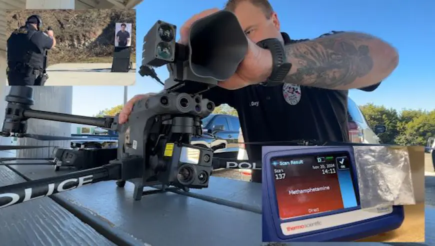 Burnet Police using new drones, drug detectors to fight crime