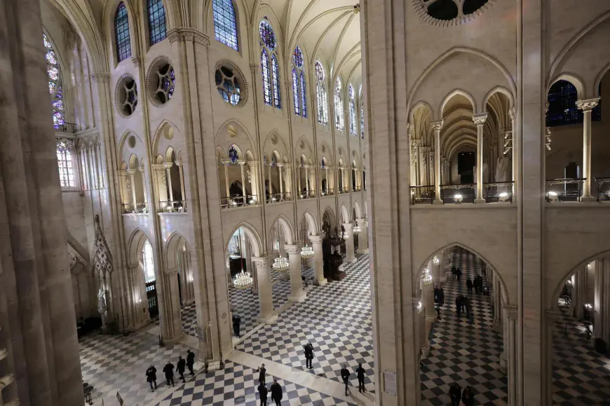 Photos: First look at Notre Dame Cathedral , 5 years after catastrophic fire