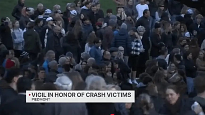 Vigil held in Piedmont to honor Cybertruck crash victims