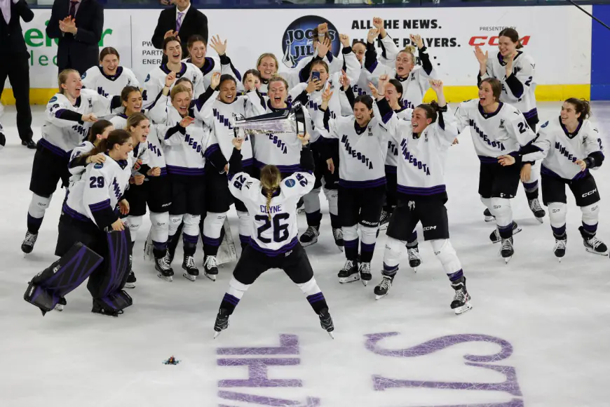 Minnesota Frost ready to defend their PWHL title. But first, let’s raise a banner.