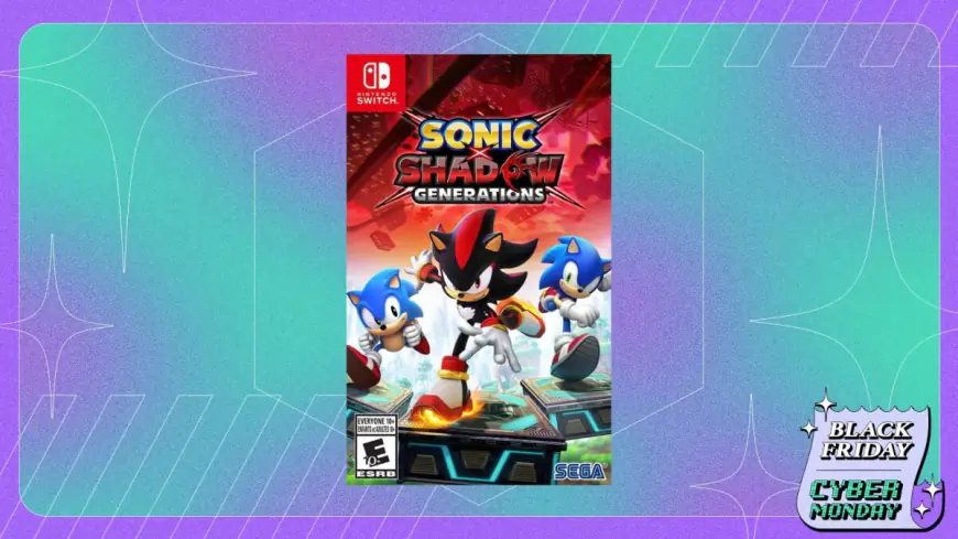 Dash to get Sonic X Shadow Generations for 40% off during Black Friday weekend