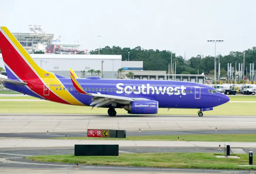 Southwest to end cabin service earlier to avoid ‘in-flight turbulence injuries’