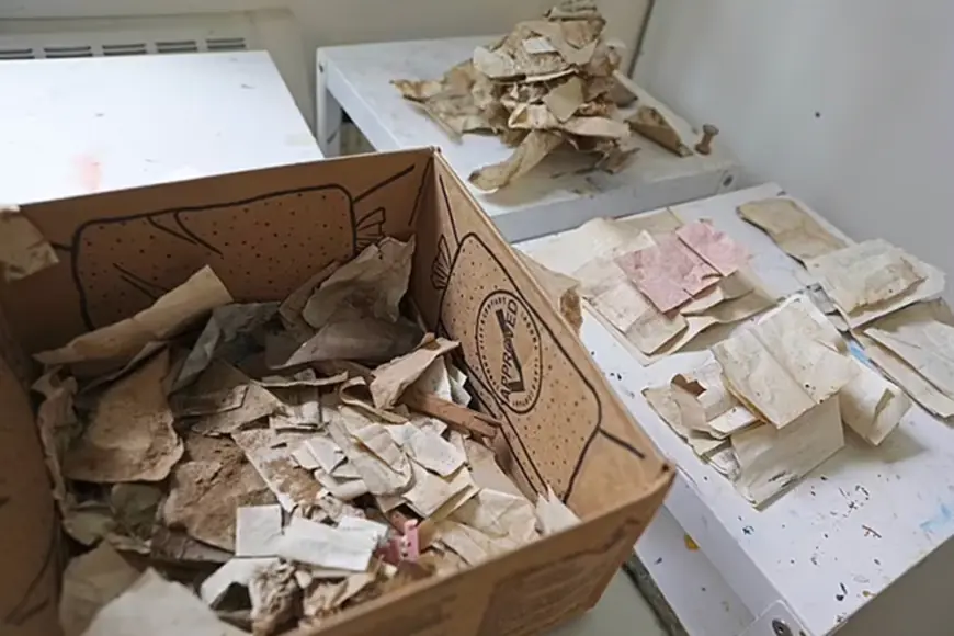 Love notes and ‘crude’ doodles unearthed beneath a high school’s floors after 150 years