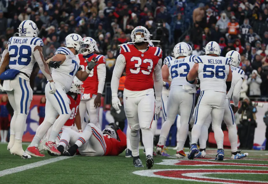 Patriots feel defense isn’t playing up to full potential in 25-24 loss to Colts