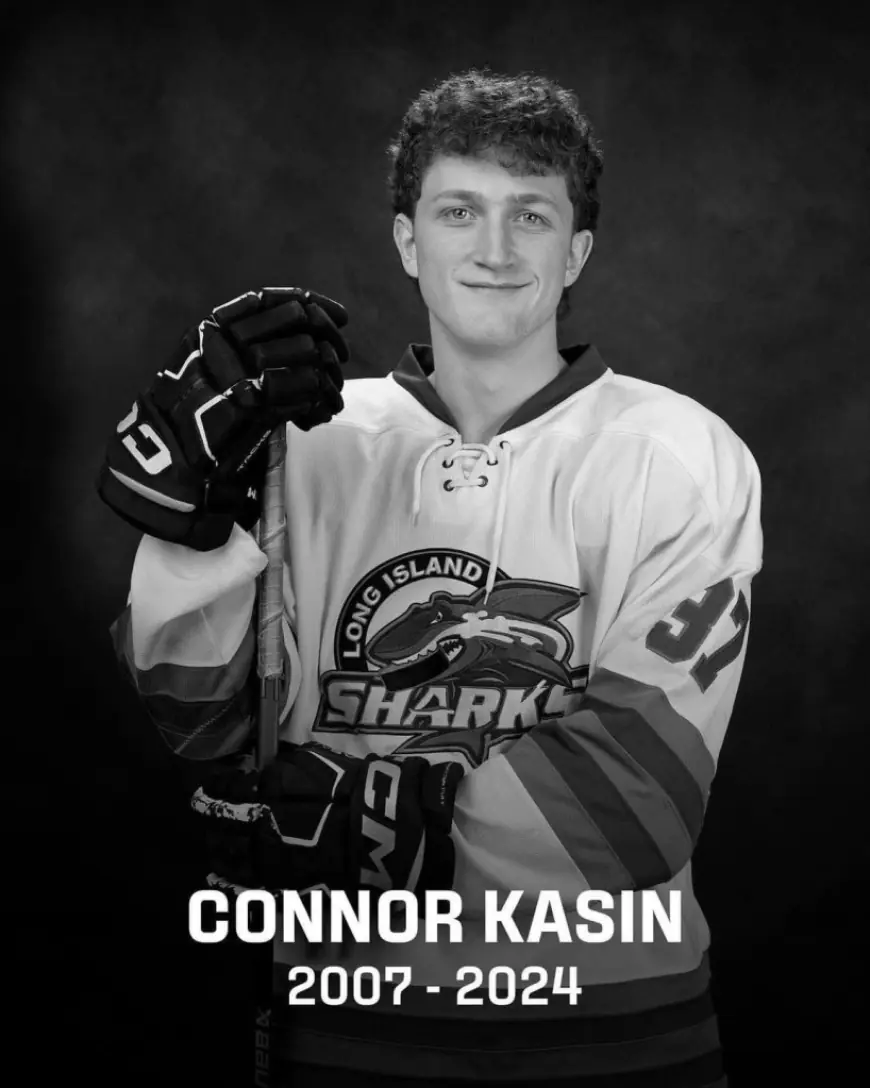 New York high school hockey player Connor Kasin, 17, dead after collapsing on ice during game