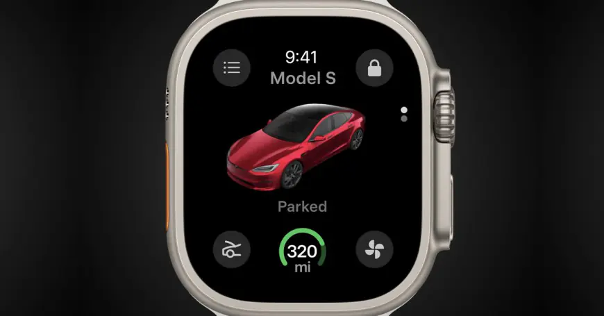 Tesla is launching an Apple Watch app