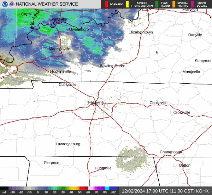 Will it snow in Nashville, Middle Tennessee Monday? Yes but don't expect 'Snowmageddon'