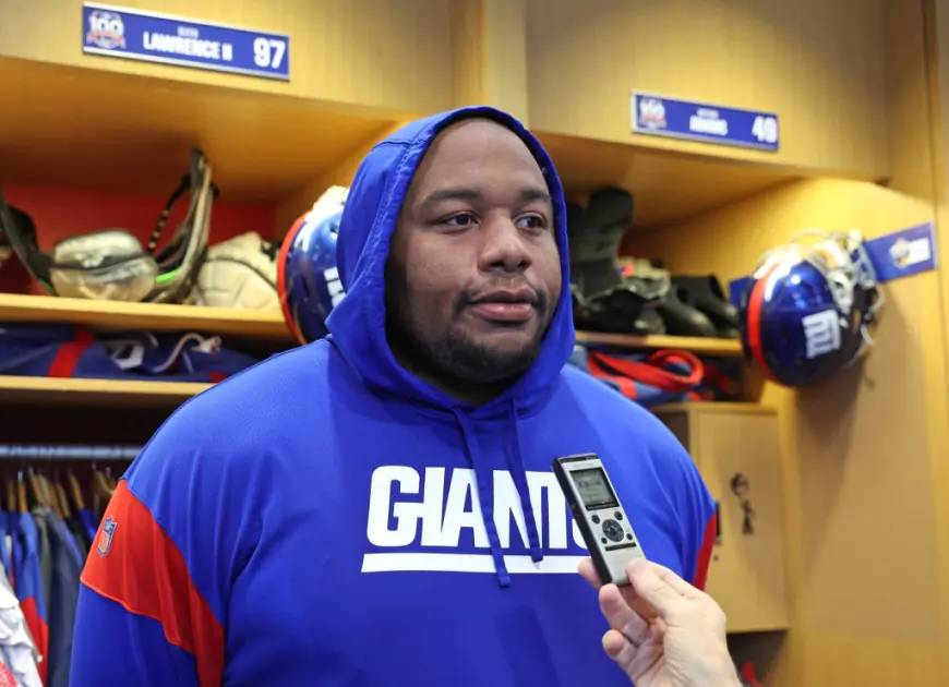 Dexter Lawrence’s Giants season is over after being placed on injured reserve