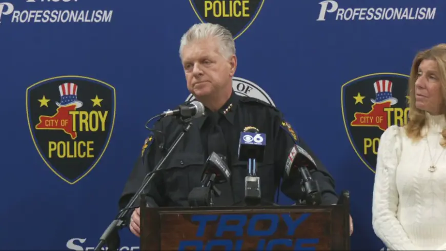 Troy Police hold press conference on officer-involved shooting