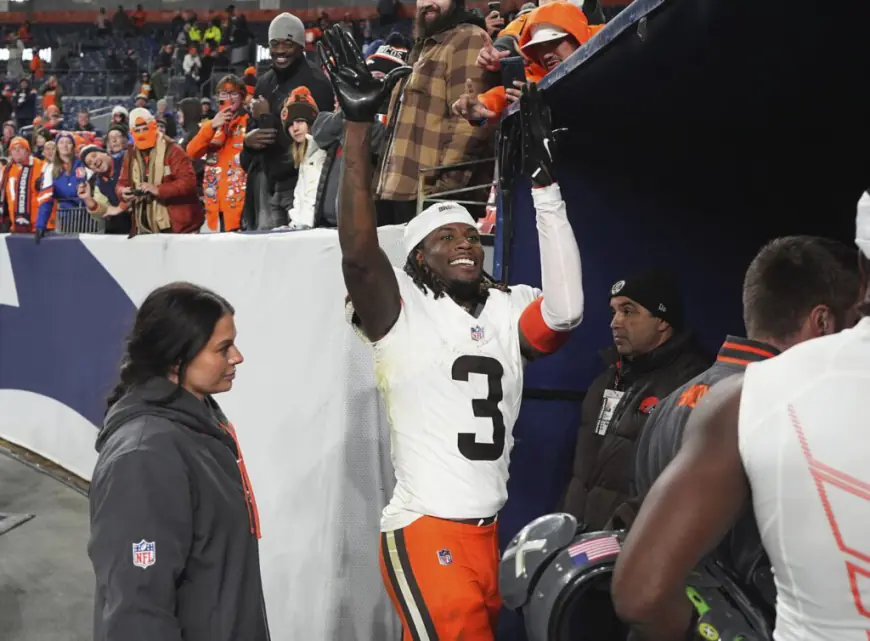 Fueled by boos, Browns receiver Jerry Jeudy turns in 235-yard performance in return to Denver