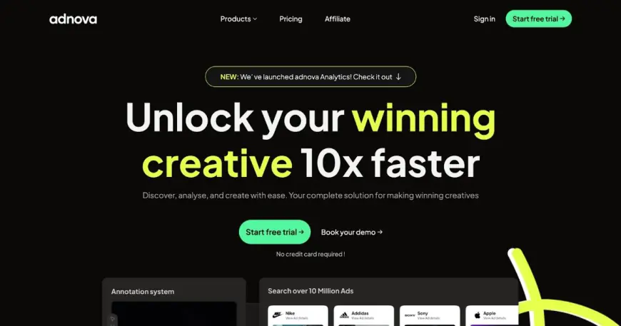 AdNova: Creative solution for successful advertising