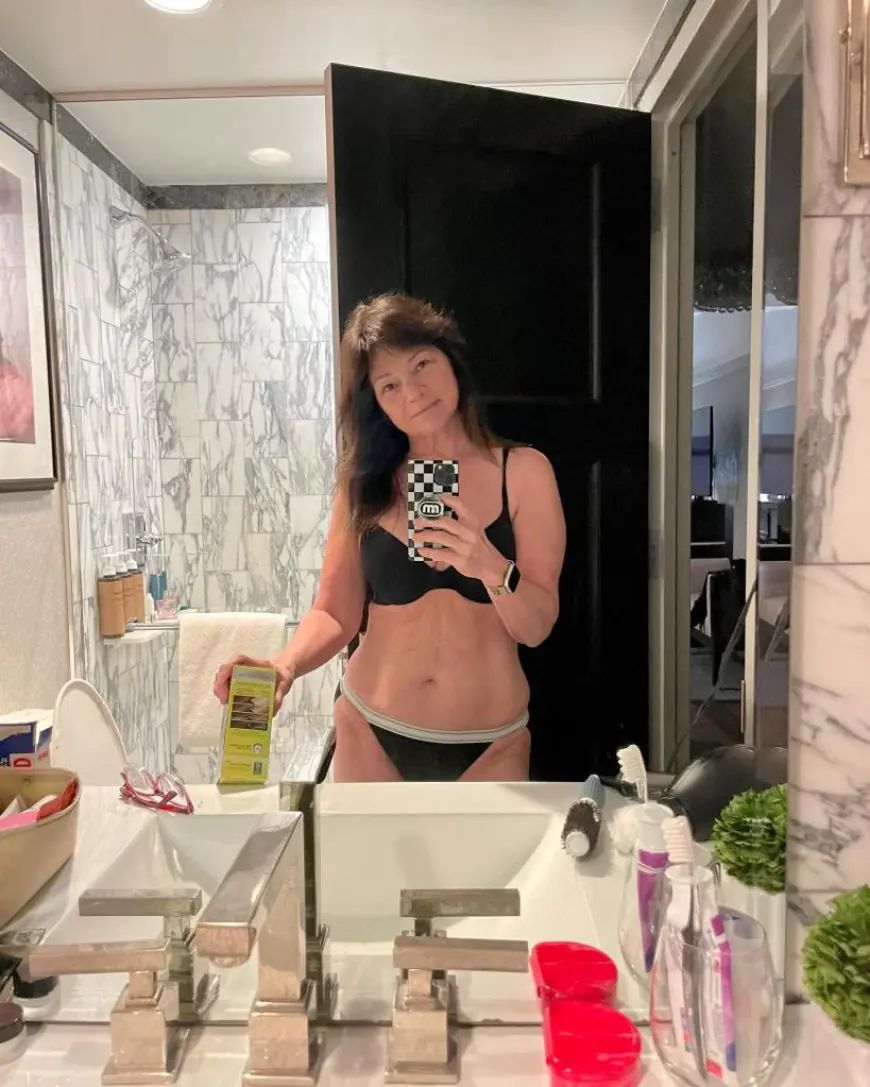 Valerie Bertinelli, 64, celebrates every ‘lump, bump, wrinkle and saggy part’ in her bra and underwear