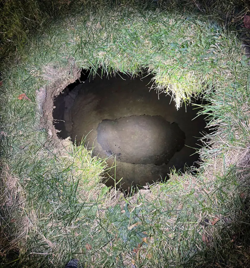 Ground under sinkhole becoming unstable as rescuers search for Pennsylvania grandmother