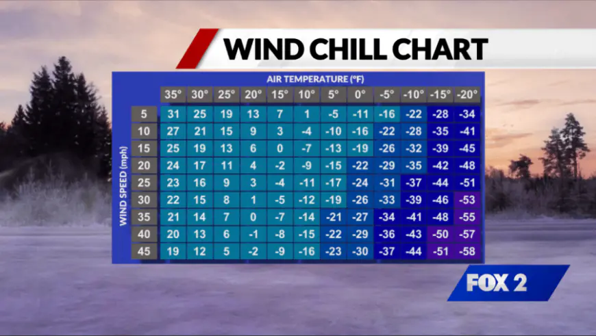 Understanding wind chill: Why gusty days feel colder than they are