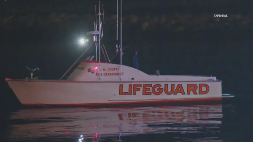 Rescue crews search for possible missing person off the shore of Long Beach