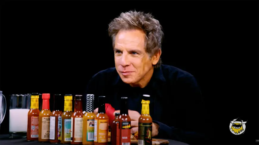 Ben Stiller takes on Hot Ones, gets reduced to a giggling, streaming mess