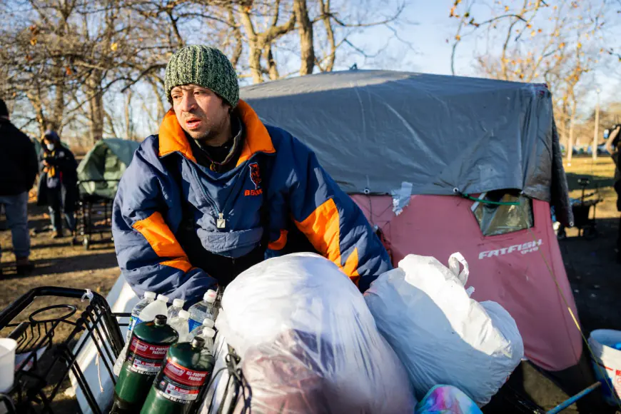 City clears Humboldt Park homeless encampment as some residents still wait for housing