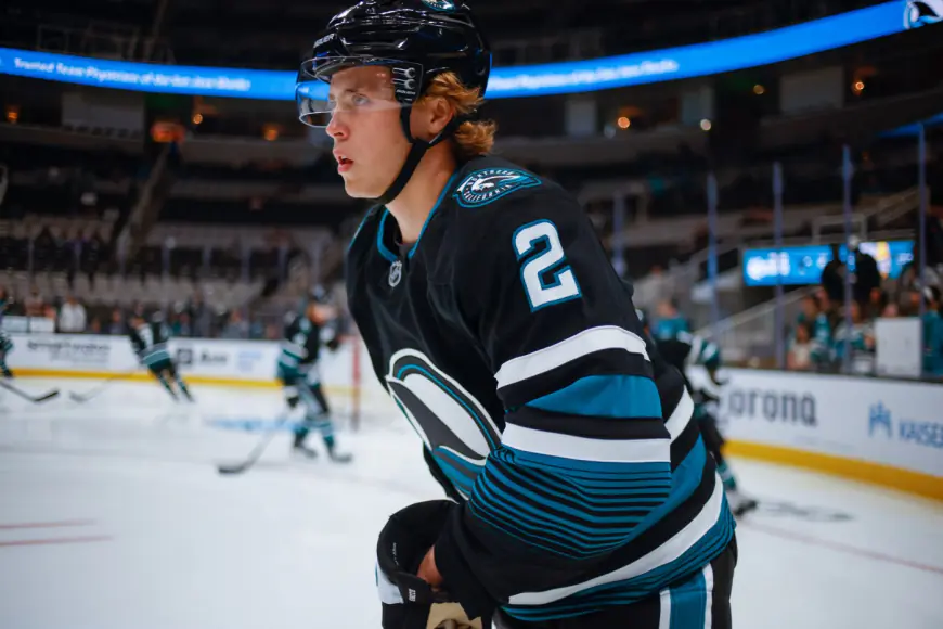 Sharks rookie forward to miss game against Florida Panthers