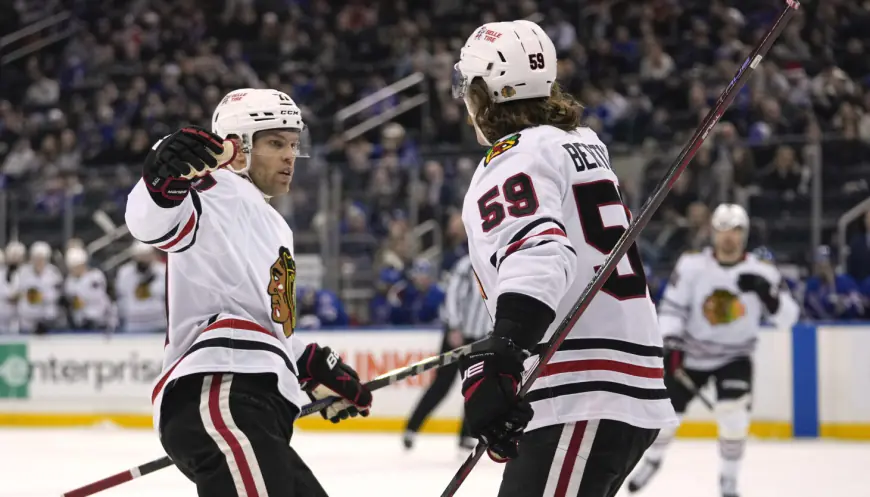 Blackhawks beat Rangers as Anders Sorensen's adjustments work wonders