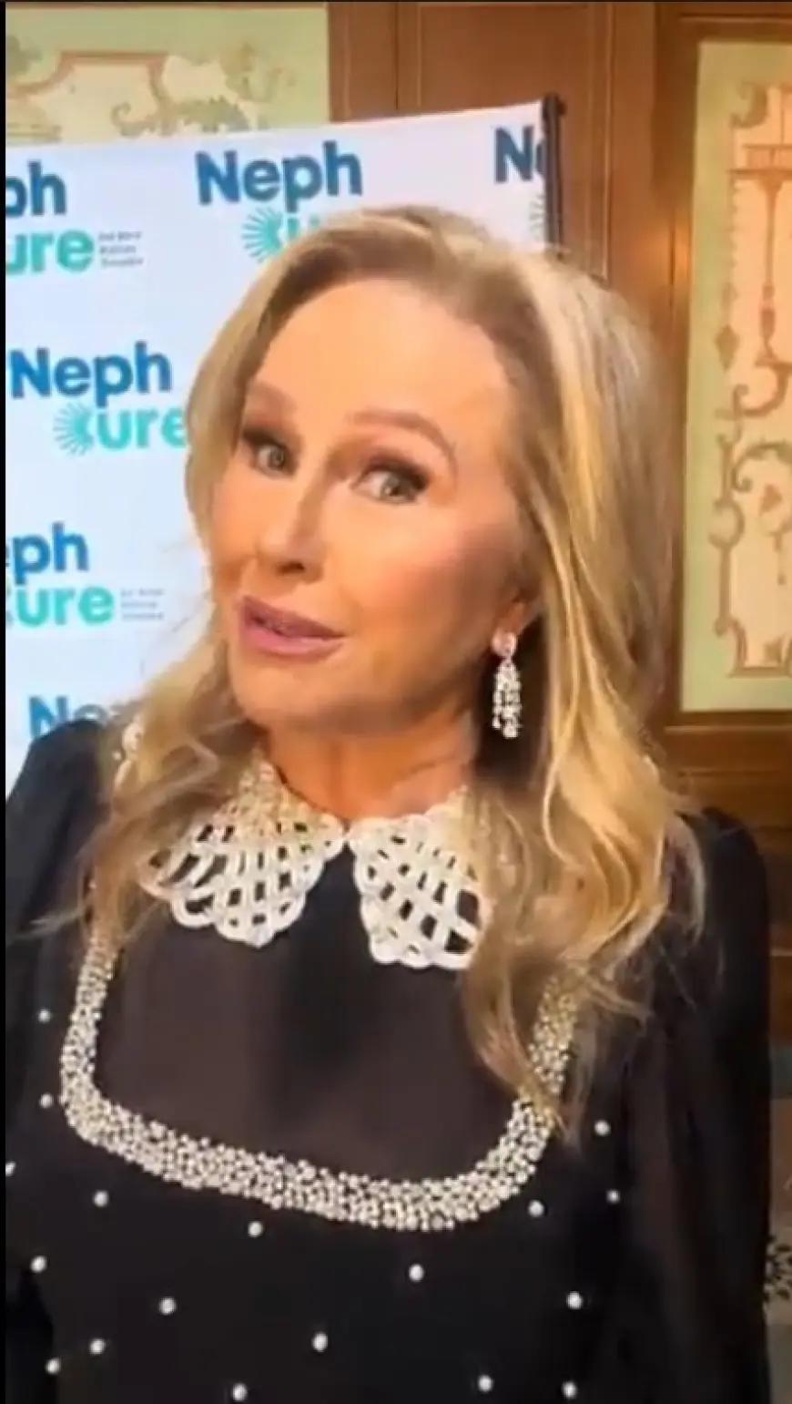 Kathy Hilton confesses she keeps explicit photos of herself locked in a bank vault