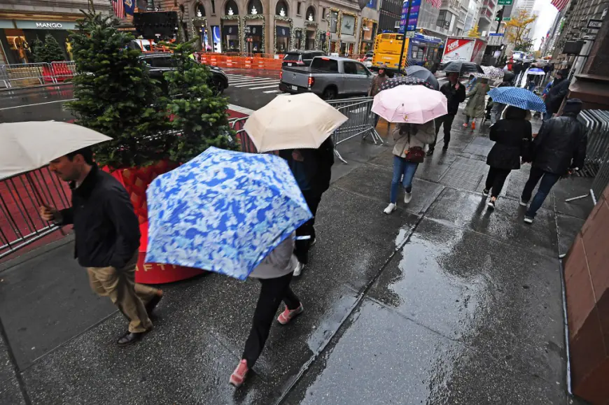 Northeast could see flash freeze after plunging temperatures, drenching rain