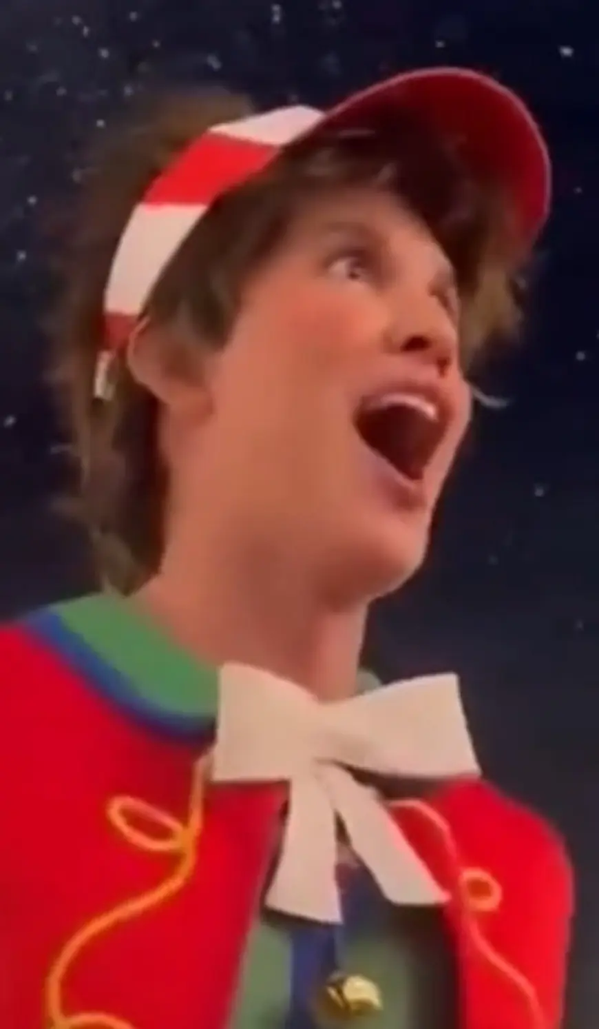 Disney’s ‘Tally the Elf’ taking internet by storm with viral Christmas parade antics: ‘Naughty!’