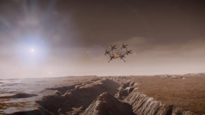 NASA video shows its next Martian helicopter soaring over Mars