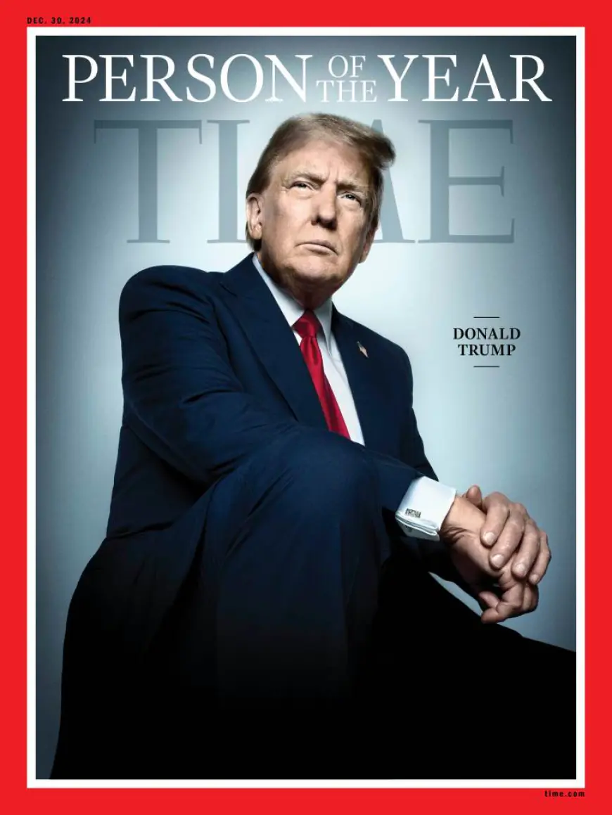 Time ‘Person of the Year’ Donald Trump gives savage three-word takedown of Kamala Harris’ failed presidential campaign