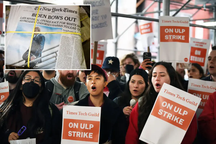 NY Times reaches tentative deal with tech workers union a month after they walked out