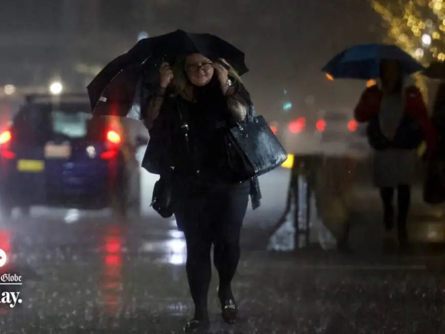 Watch: Surveying storm damage