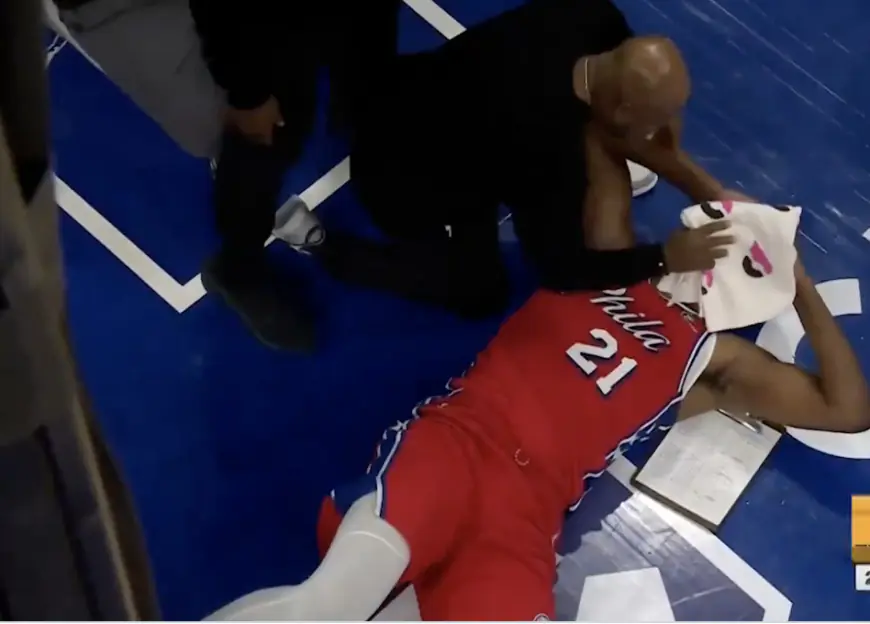 Joel Embiid suffers sinus fracture in latest injury nightmare