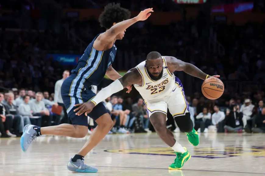 LeBron James reveals foot injury isn’t ‘behind me’ as he makes Lakers return from ‘personal reasons’ absence