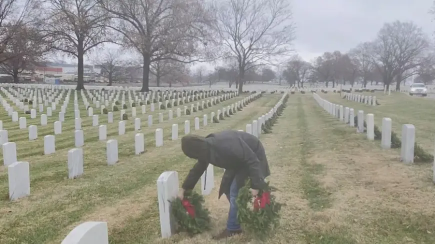 Wreaths Across America honors veterans at Jefferson Barracks