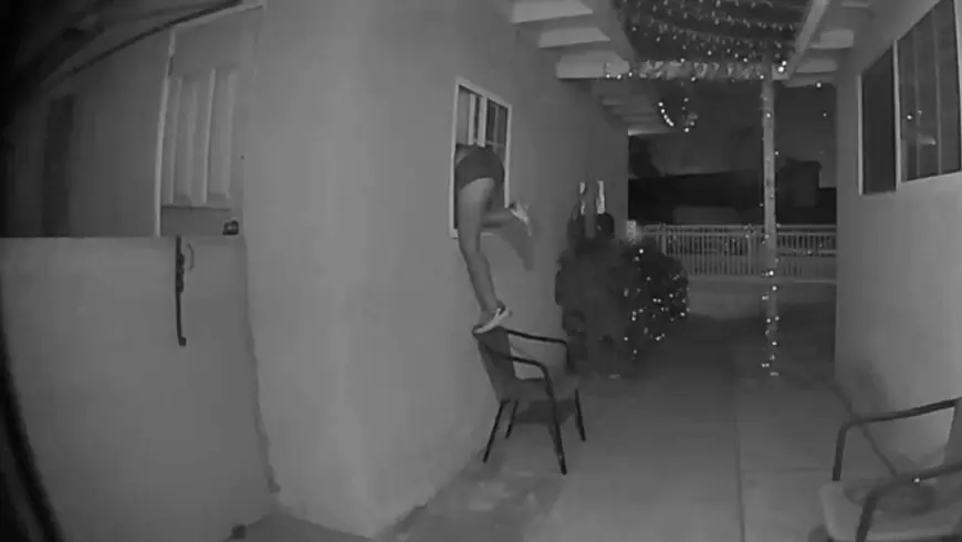 Partially-clothed woman caught after entering Orange County home: Video