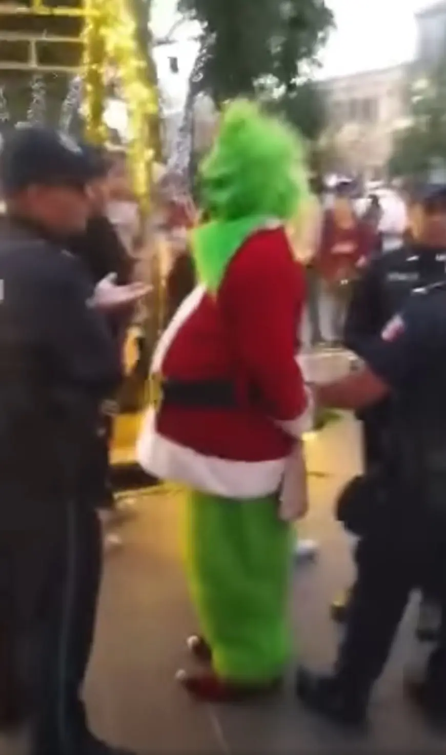 Santa Claus and Grinch street performers arrested after fighting over tips: ‘Is Christmas canceled?’