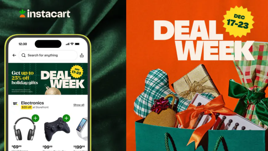 Instacarts second annual Holiday Deal Week is here — heres how to save on last-minute gifts