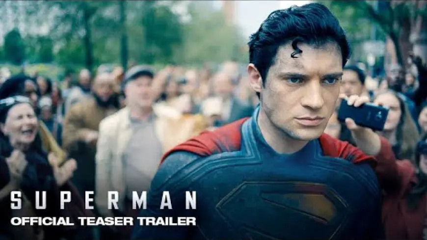 Superman trailer: Get your first look at David Corenswet as the Man of Steel