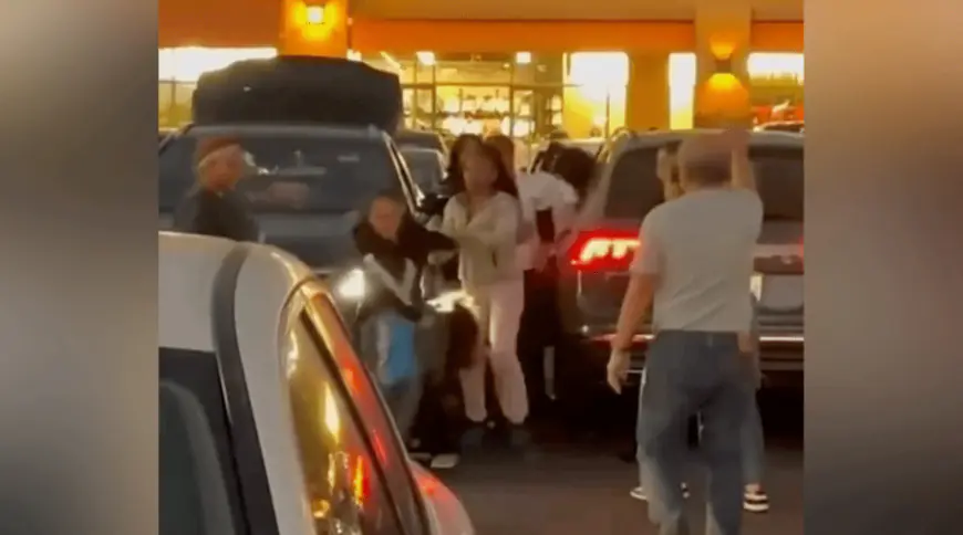 Parking dispute in Southern California turns into violent brawl, robbery