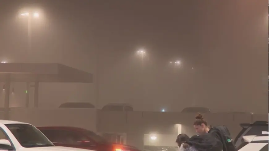 Fog advisory causes problems for travelers at SAN